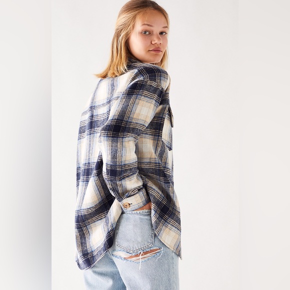 L.A. Hearts Boyfriend Shirt Flannel Shacket (Size XS/S) Pac Sun Worn once - Picture 2 of 12